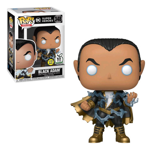 Pop Funko 348 Black Adam Big Apple Glown