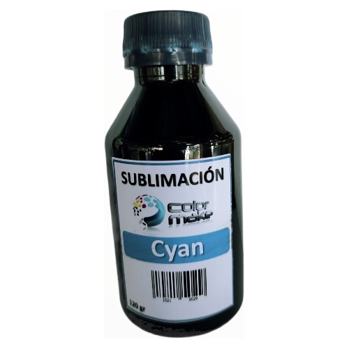 Tinta Color Make Sublimación Cyan 120gr