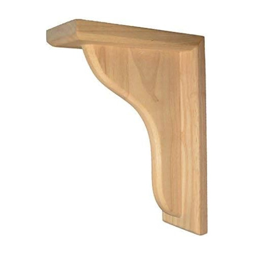 10 1/2  Soporte De Madera Maciza Tradicional, 1 Pieza (...