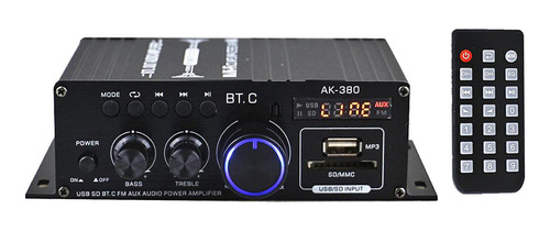 Receptor Amplificador De Potencia De Audio Profesional 400w