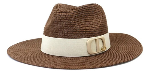 Gorra Panama Jazz Para Mujer Y Hombre, Sombrero De Paja Para