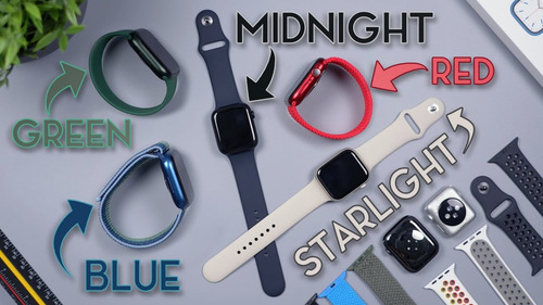 Imagen 8 de 8 de Reloj Inteligente Apple Watch Serie 7 Original Sellado