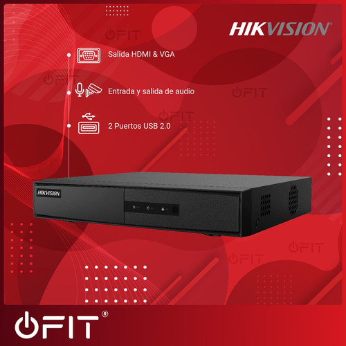 Imagen 4 de 10 de Kit Seguridad Hikvision Dvr 8 Canales + 8 Domos Hd