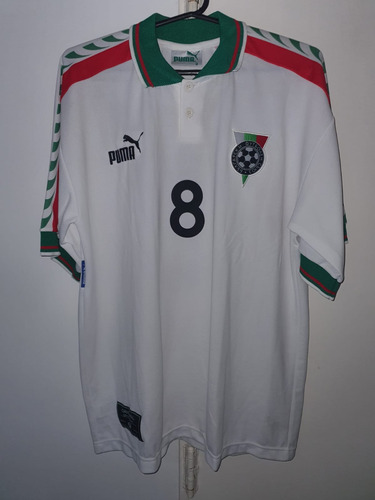 Camiseta Seleccion Bulgaria Euro 96 Puma #8 Stoitchkov T.2
