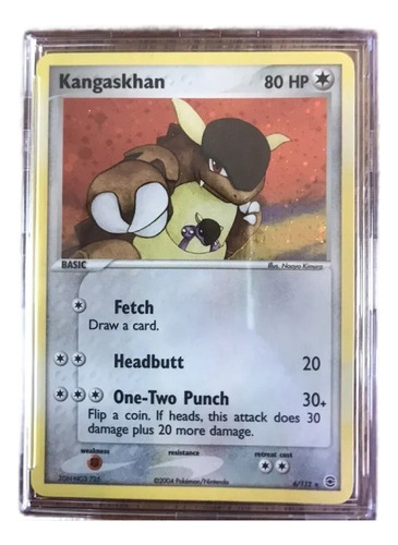 Pokemon Kangaskhan 6/112 Holo Ex Fire Red Leaf Green Rg