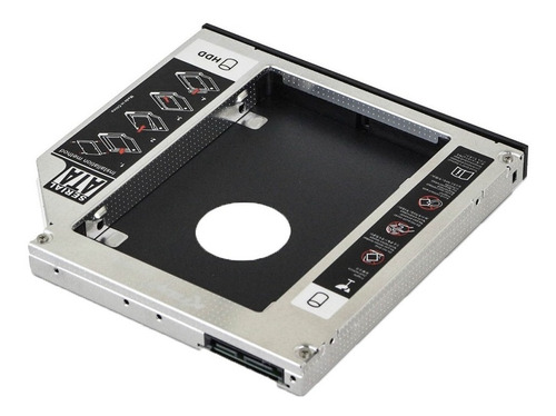 Adaptador Caddy Hd Ssd Sata Case Gaveta Dvd Notebook 12,7mm