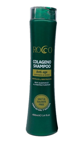 Shampoo Colágeno Línea Rocco 400ml
