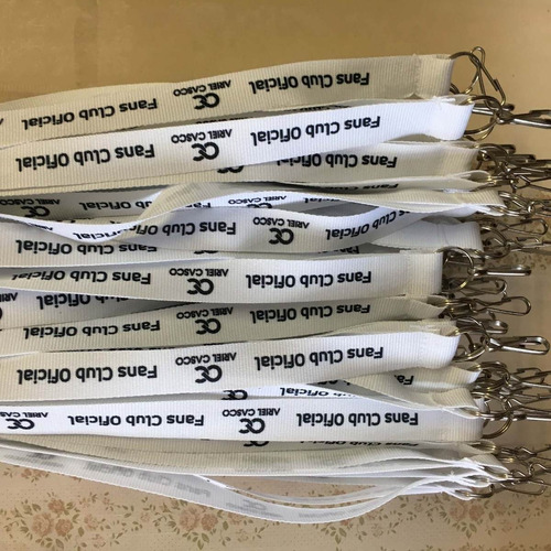 Cintas Porta Credencial Lanyard Impresas Con Logo X15