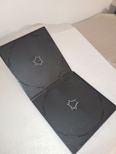 Cajas Plasticas De Dvd / Cd X 10 Cuadradas Dobles Y Simple (Usado)