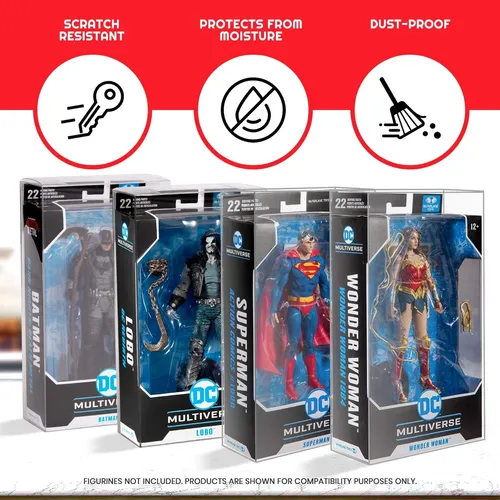 Evoretro Protector De Figura De Accion Para Mcfarlane Dc Mul