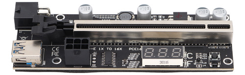 Adaptador Riser Gpu Para Minería, Tarjeta Pci E, Pantalla De