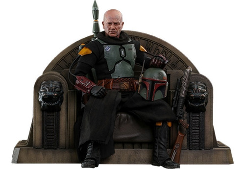 Hot Toys Star Wars Boba Fett Repaint Armor And Throne