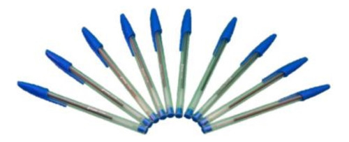 Boligrafo Nextep Tinta Azul Punto Medio Caja C/12 Plumas