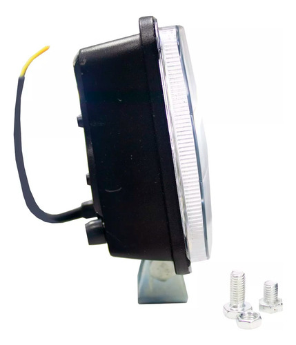 Neblinero 15 Led Lupa Auto Camión 12-60v Rectangular Blanco