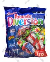 Comprar Paquete Diversión Dulces Surtidos Ricolino 1.38 Kg 110 Pz