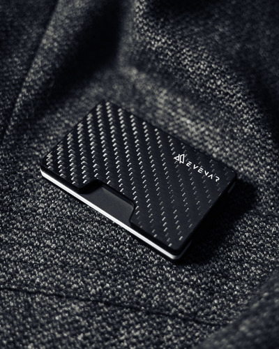 Billeteras Evenar Ultra Delgadas De Fibra De Carbono / Rfid