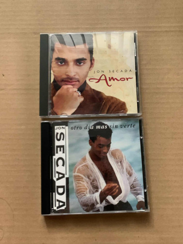 Jon Secada Par De Discos Cd Amor Y Otro Día Más Sin Verte