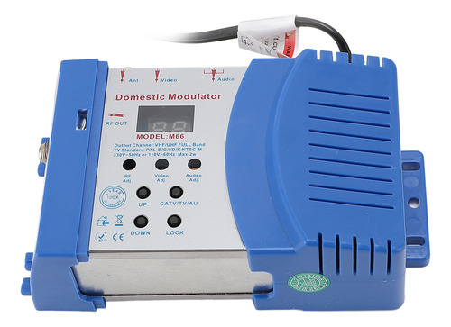 Modulador Rf Digital Multifuncional Rhf Uhf Av Para Uso Domé