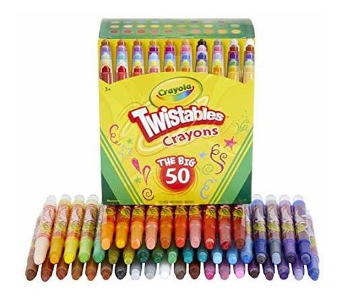 Crayola 50 Ct Mini Twistables Crayones