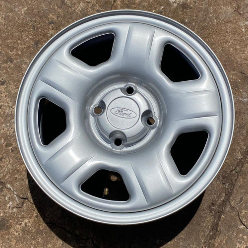 Roda Aro 15 De Ferro Original Ecosport 4x108 Nova C/ Calota