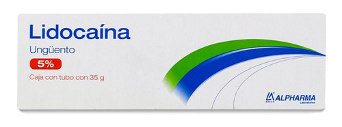 Lidocaína Ungüento 5% 35 G Alpharma