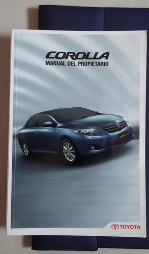 Manual 100% Original Del Propietario: Toyota Corolla 2010/11