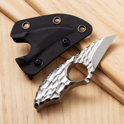Faca Garra Edc Fulltang 4.5mm Aço Vg10 Com Bainha Em Kydex