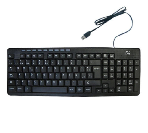 Teclado Wired Usb Multimedia Generico