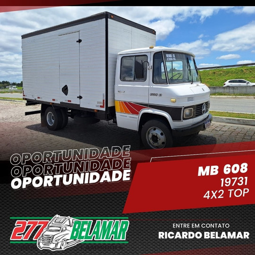 Caminhão Mb 608 1973 Baú E 450x2300 Alt