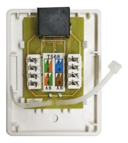 Roseta Rj45 Cat6 Con Modulo Ulink