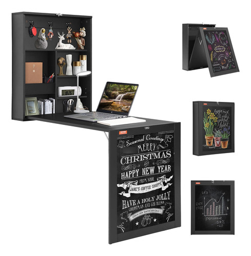 Vevor Mesa De Pared Plegable Multifunción Convertible