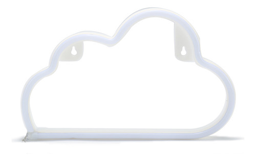 Lámpara De Neón Con Diseño De Nubes: Bonito Estilo Ins Para