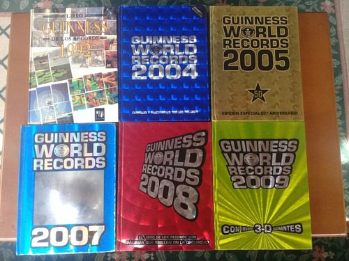 Guinness World Records 1992, 2004, 2005, 2007, 2008, 2009