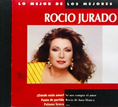 Rocío Jurado, Lo Mejor De Los Mejores Cd Seminuevo