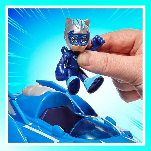Pj Masks Cat Racer Con Luces Y Sonidos