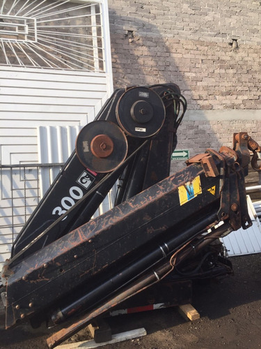 Grua Articulada Hiab Modelo 300 Cap 12 Ton 3 Ext Hidraulicas