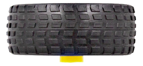 2pcs Llantas Amarillas Para Motor Reductor Ruedas Robotica