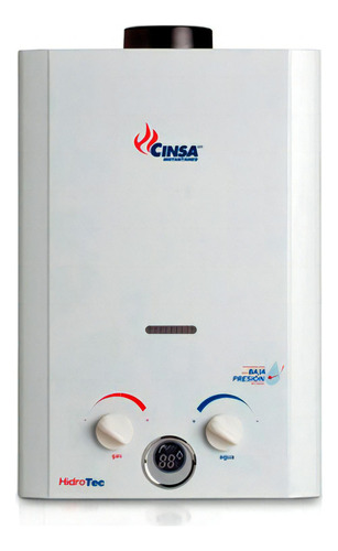 Calentador Instantáneo 8 Lts Cin11 Cinsa Color Blanco