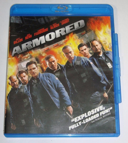 Bluray Armored Original Usada Acción Matt Dillon Jean Reno