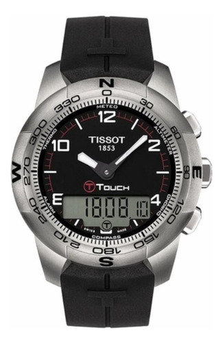 Relógio Tissot Anadigi T-touch Ii Titânio T047.420.47.057.00