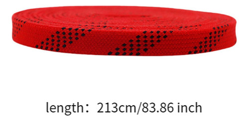1 Par De Cadarços De Patins De Hóquei No 213 Cm Vermelho