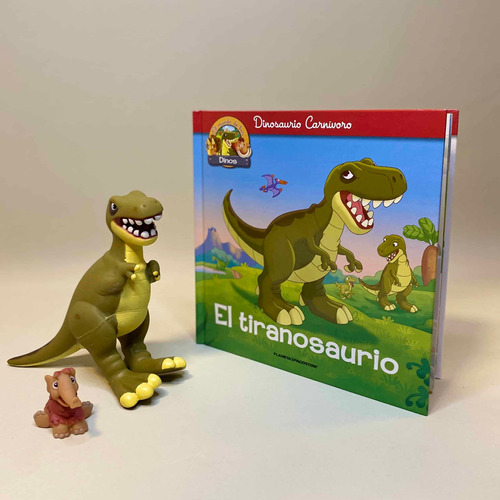 El Tiranosaurio- Libro + Figura