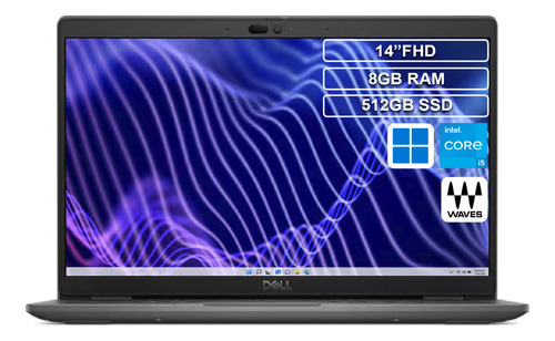 Ultrabook Latitude 3440 Latitude 3440 12" color negro 8GB de Ram - 512GB HDD - Intel Core i5