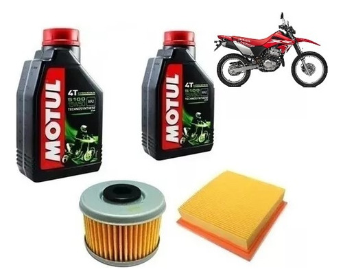 Kit Service Tornado Motul 5100 15w-50 + Filtro Aceite Y Aire