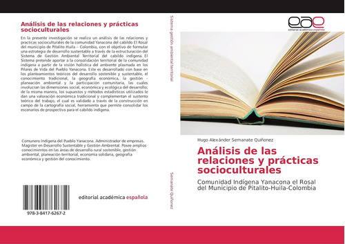 Libro: Análisis De Las Relaciones Y Prácticas Comunidad El