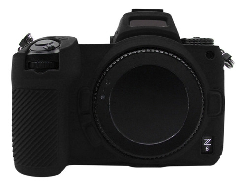Black Puluz Soft Silicone Protective Case For Nikon Z6 / Z7