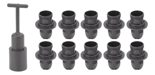 E14 Holder 10pcs Abs Sleeve High Temperature Resistant