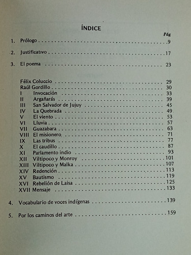 Imagen 2 de 5 de Viltipoco * Poema Epico * Marcos R. Paz * Plus Ultra *