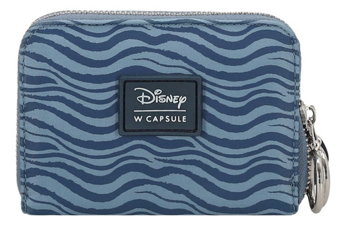 Cartera Para Mujer Stitch W Capsule Azul Hbgarrosh14cw Diseño De La Tela Gráfico
