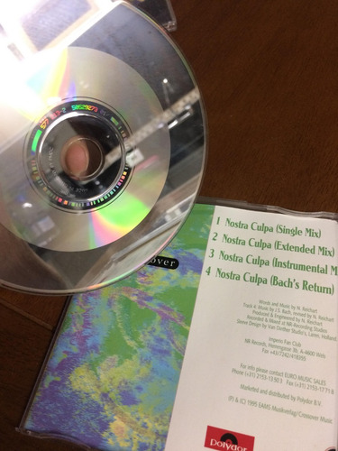 Cd Techno Imperio Nosttra Culpa Remixes Novo Importado (Usado)